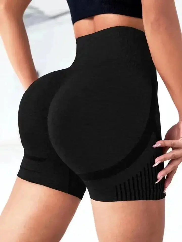 High Waisted Yoga Shorts For Women Fitness Gym Running - OurLum.com