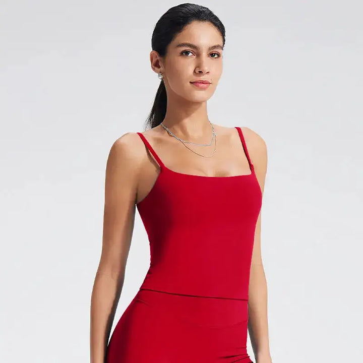 NCLAGEN GYM Tank Top With Built-In Bra Women&