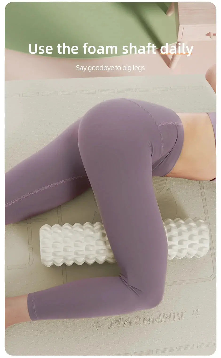 Foam Roller For Deep Tissue Massage And Back Pain Relief