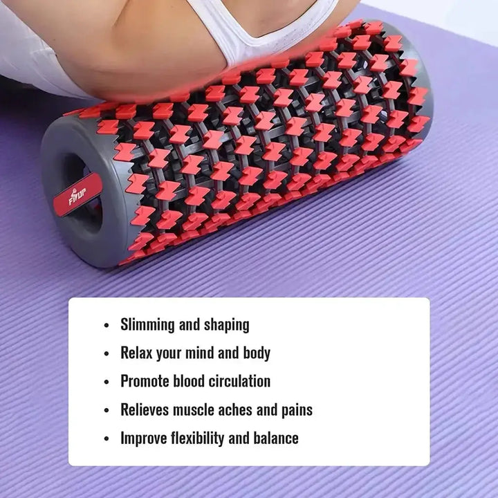 High-Quality Retractable Yoga Foam Roller for Muscle Therapy - OurLum.com