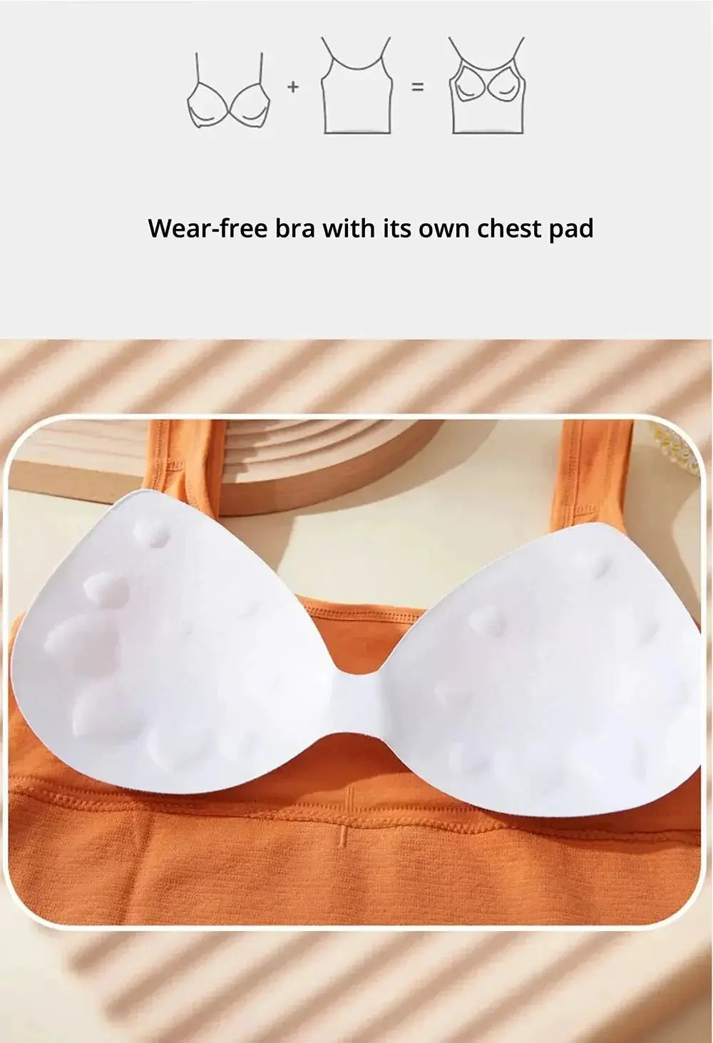Seamless Crop Tops for Women with Built In Bra Support