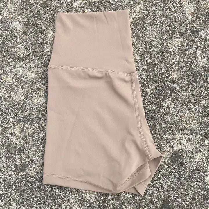 High Waist Yoga Shorts Gym Sports Shorts Women Plus Size Tight Short Leggings Stretchy Comfortable Running Cycling Sportswear