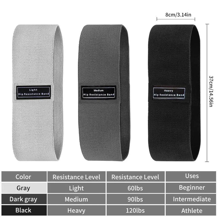 Fabric Resistance Booty Bands For Glute And Thigh Workouts