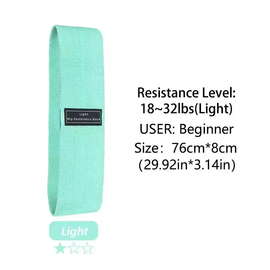 Non Slip Fabric Resistance Bands for Workout and Yoga