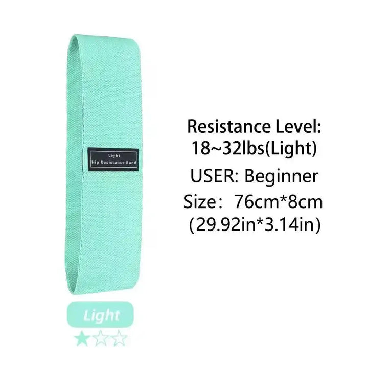 Non Slip Fabric Resistance Bands for Workout and Yoga