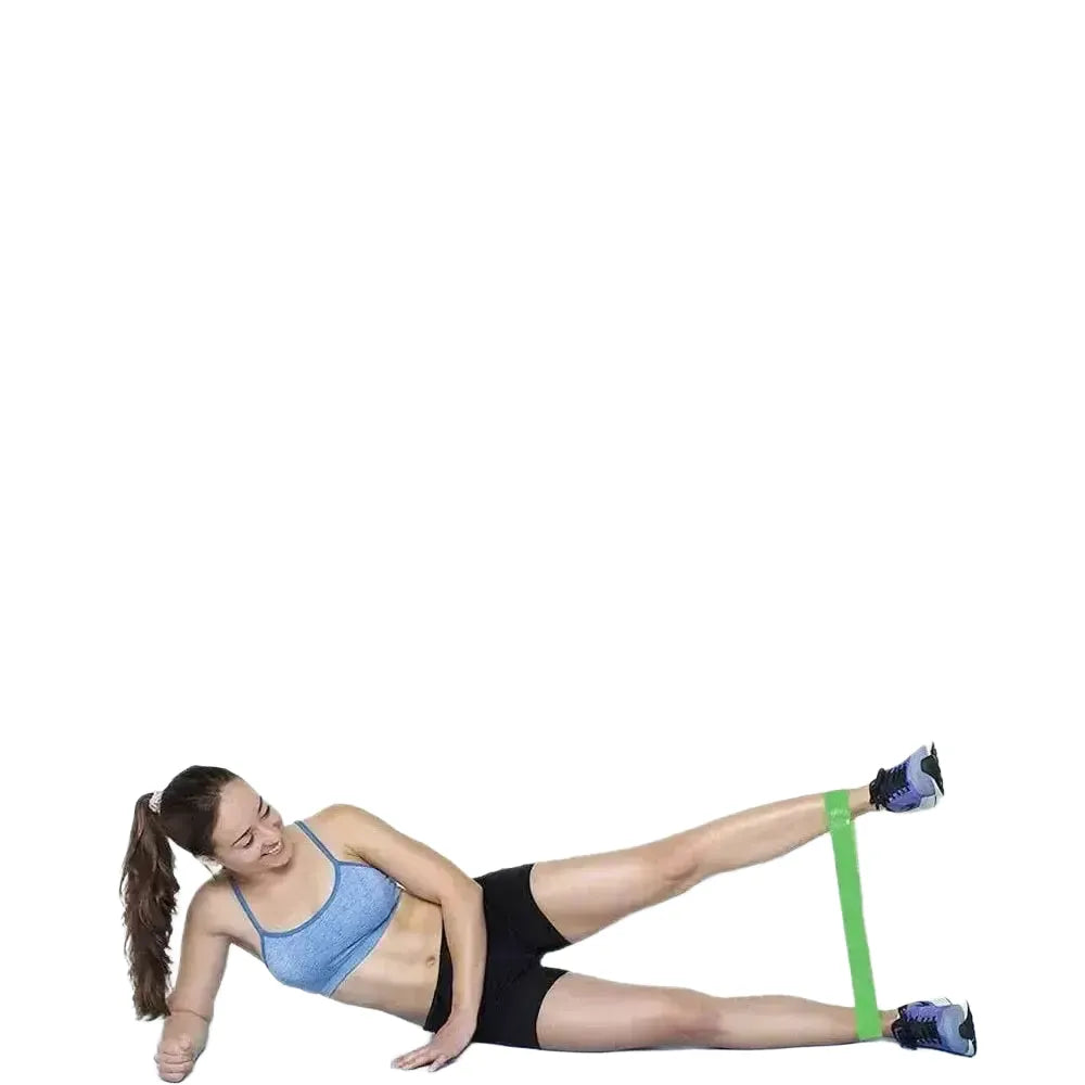 5 Piece Portable Resistance Bands Set For Gym And Yoga