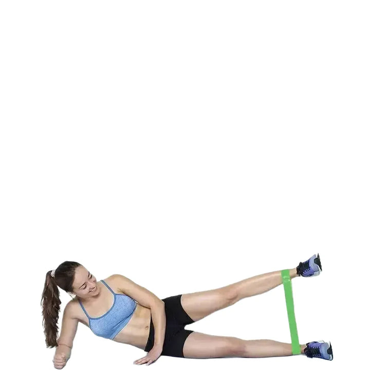 5 Piece Portable Resistance Bands Set For Gym And Yoga