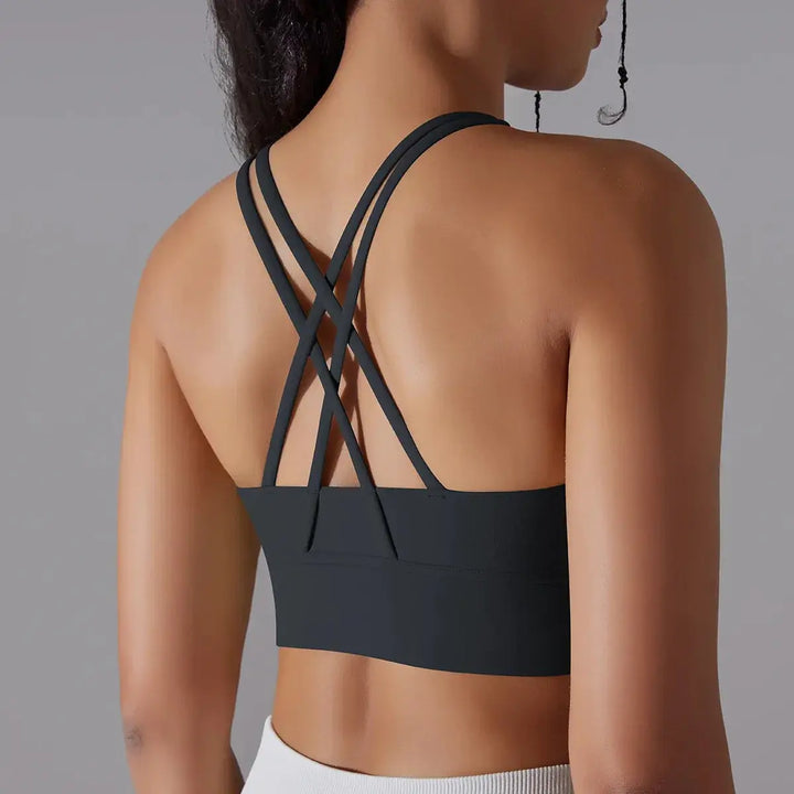 Womens High Stretch Yoga Bra Tank Top For Gym Use Daily
