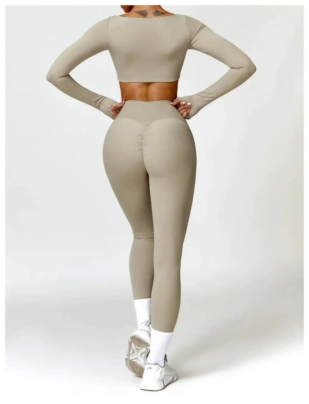 Women Yoga Sports Set Quick Dry 2 Piece Gym Outfit