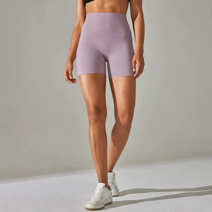 Women Sports Short Yoga Legging Shorts Squat Proof High Waist Fitness Tight Shorts Quick Drying Cycling Workout Gym Shorts