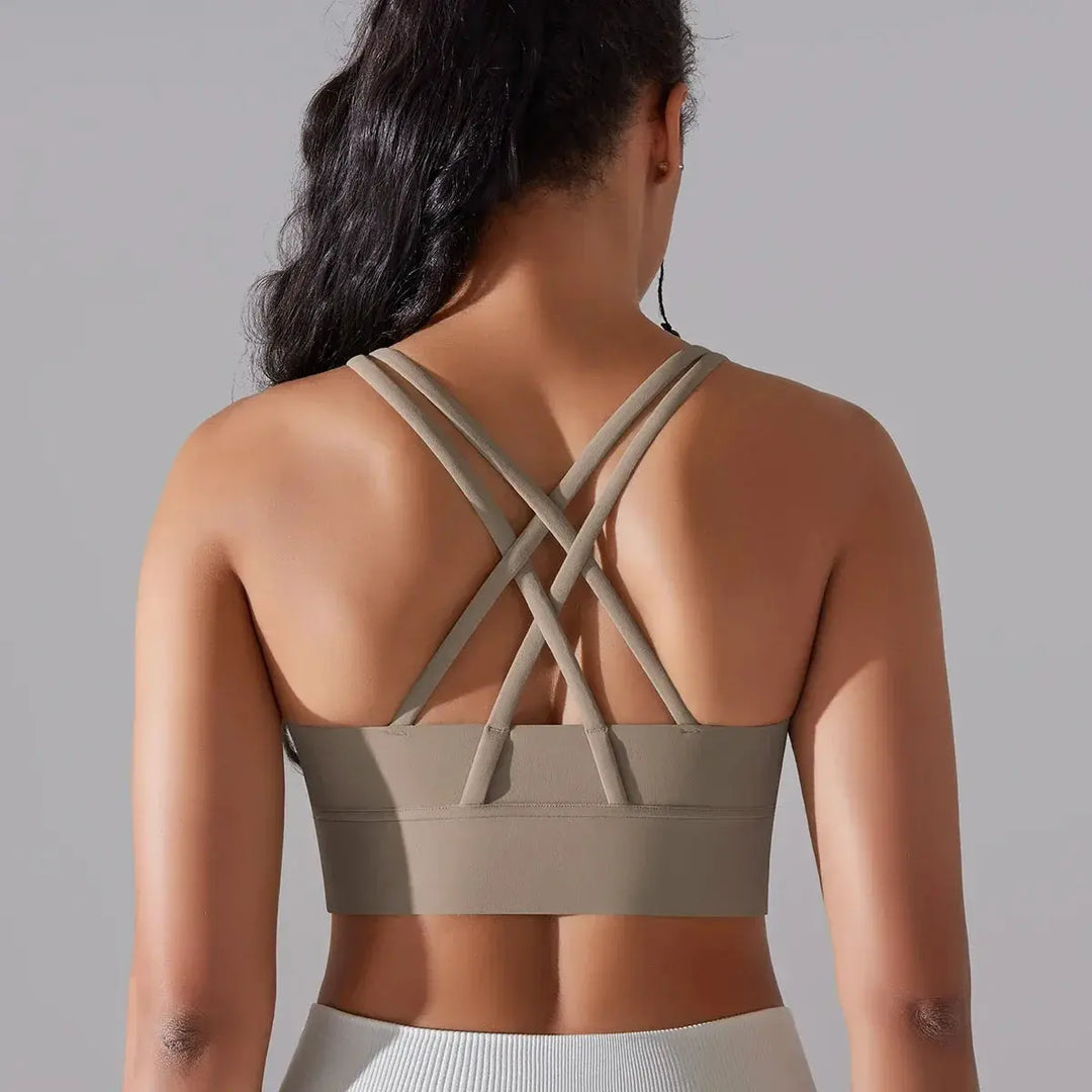Womens High Stretch Yoga Bra Tank Top For Gym Use Daily