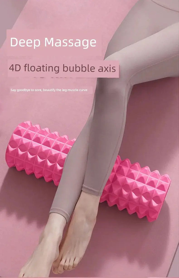 Foam Roller Spiked Massage Roller for Muscle Recovery - OurLum.com