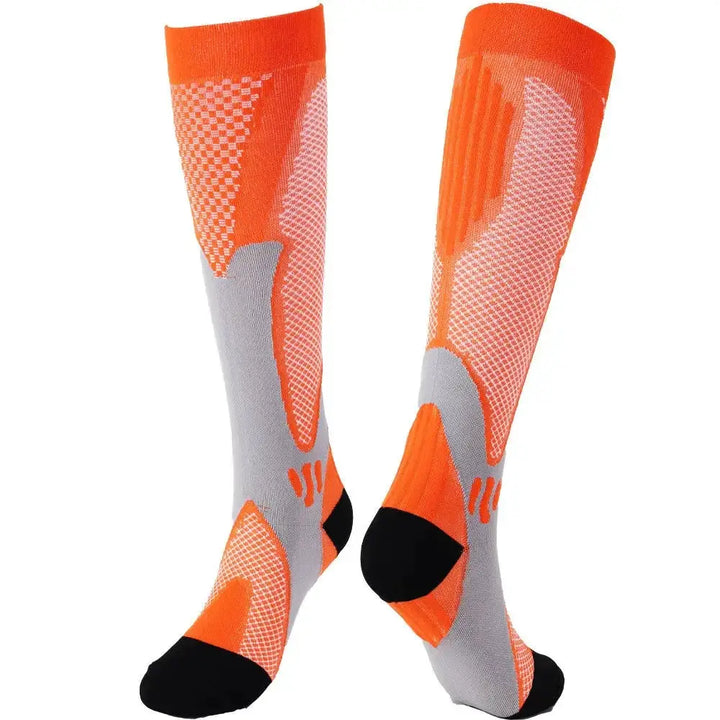 High Performance Unisex Compression Socks for Sports Relief