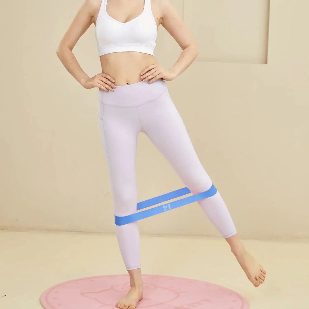 Versatile Elastic Resistance Bands Set for Home Workouts