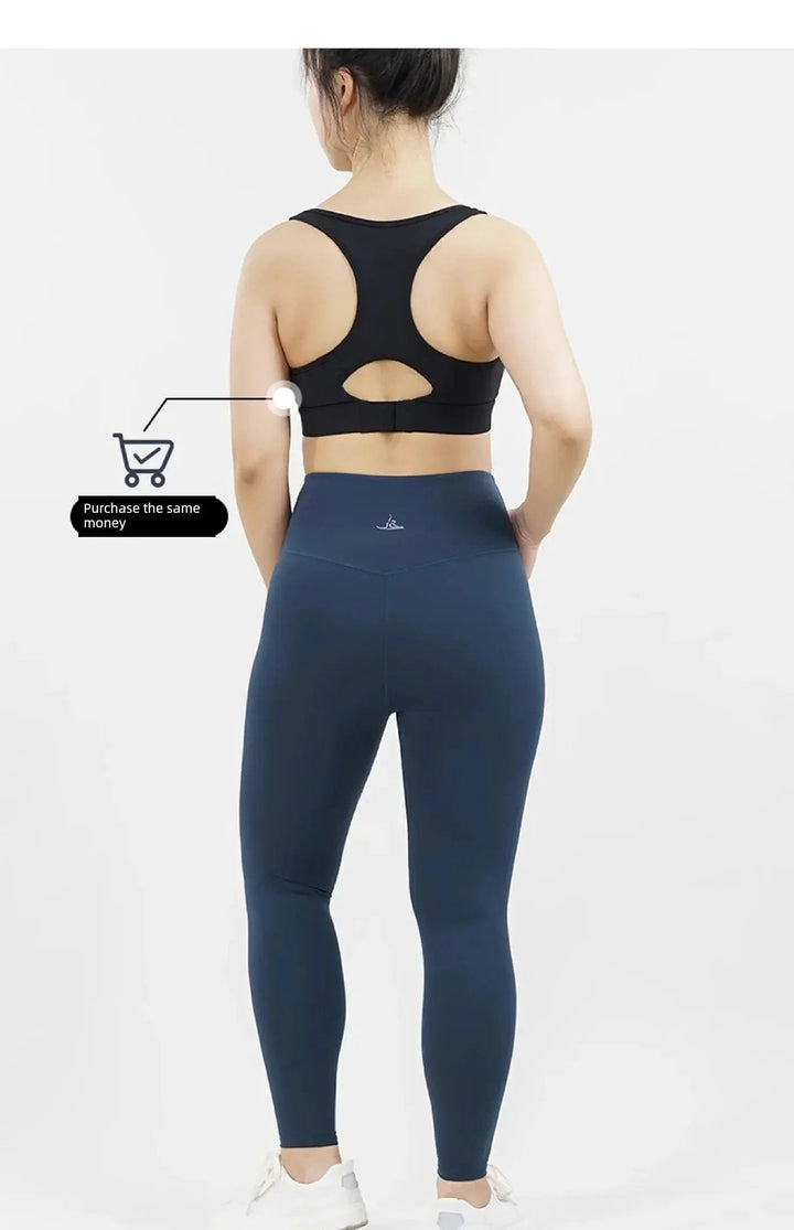 Plus Size High Waist Hip Lift Yoga Running Pants For Women