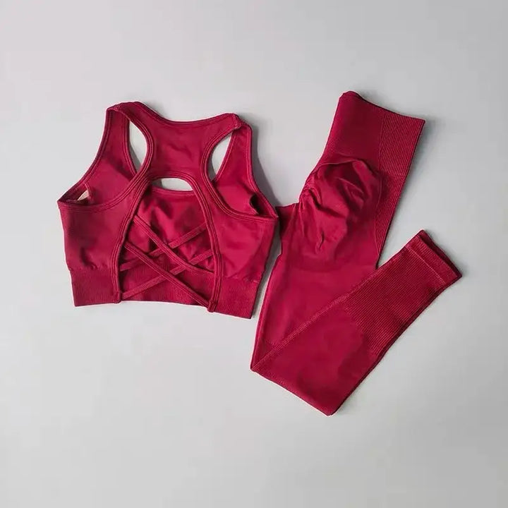 2PCS Sports Bra Women&