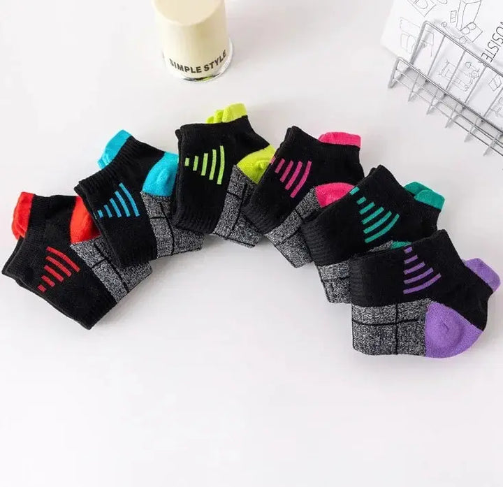 Unisex Organic Cotton Ankle Socks Breathable Sports Casual